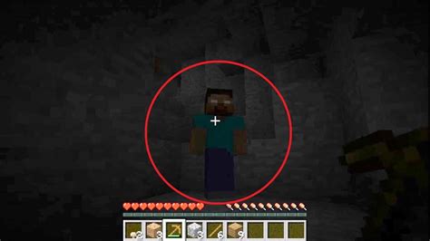 Minecraft Herobrine Spotted