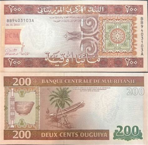 Mauritania Ouguiya P Unc Ebay