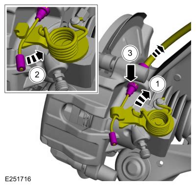 Ford Ecosport Removal And Installation Brake Caliper Rear Disc Brake