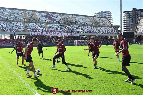 Tattica E Tiri In Porta Nella Seduta Mattutina U S Salernitana