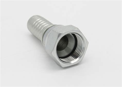 Silver Hydraulic Hose Fitting Jic Female Degree Cone Seal