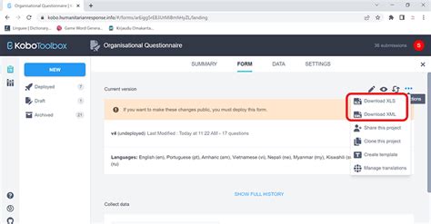 Cannot download a form - Form Building - KoboToolbox Community Forum