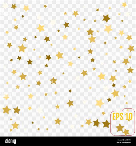 Scandinavian Pattern With Gold Stars Stock Vector Stock Vector Image