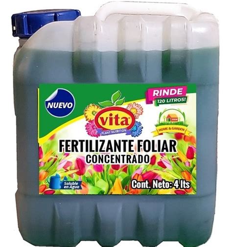 Fertilizante Foliar Concentrado Mercado Libre