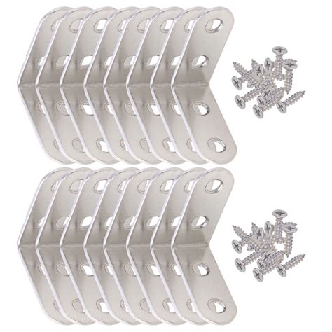 Pcs Thickened Angle Brackets L Shaped Stainless Steel Angle Brackets