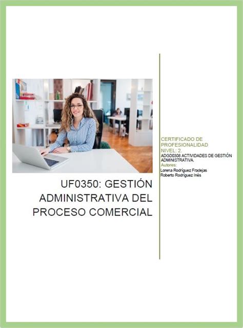 Uf Gesti N Administrativa Del Proceso Comercial