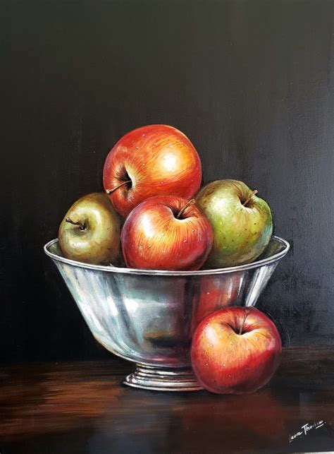 How To Paint Realistic Apples Still Life