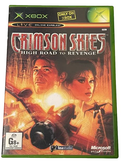 Crimson Skies Xbox Aus Tag Collectibles