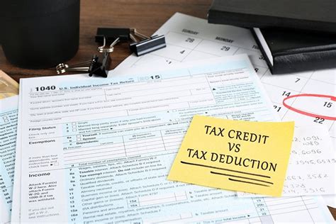 Tax Credit Vs Tax Deduction Whats The Difference