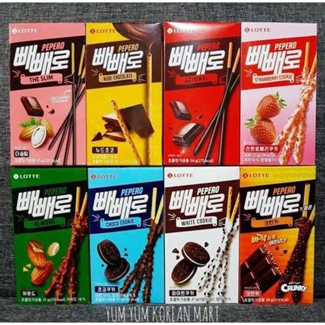 Lotte Pepero Chocolate Stick Shopee Philippines