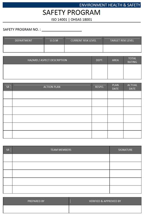 Sample Safety Report Format Examples Monthly Health And Annual For