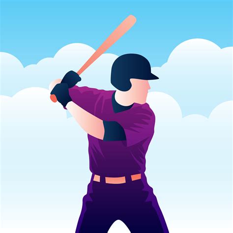 Baseball Batter Vector Art Icons And Graphics For Free Download