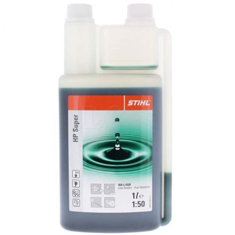 Stihl HP Super 2 Stroke Fuel Stabiliser 1 Litre Measuring Bottle