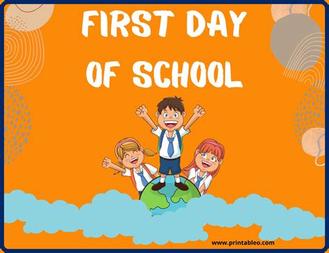 32+ First Day Of School Signs | FREE Printable PDFs