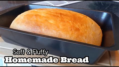 Air Fryer Bread Loaf Soft And Fluffy Loaf Bread Recipe Youtube