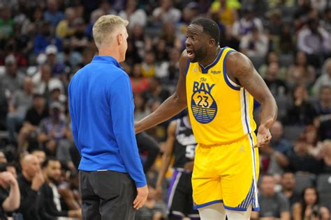 Steve Kerr Reveals His Angriest Moment Involving Draymond Green Athlon Sports