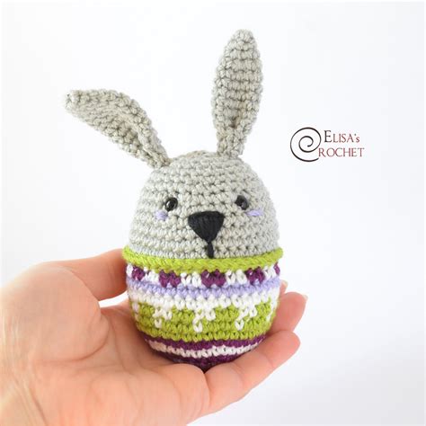 Bunny Egg Free Crochet Pattern By Elisas Crochet