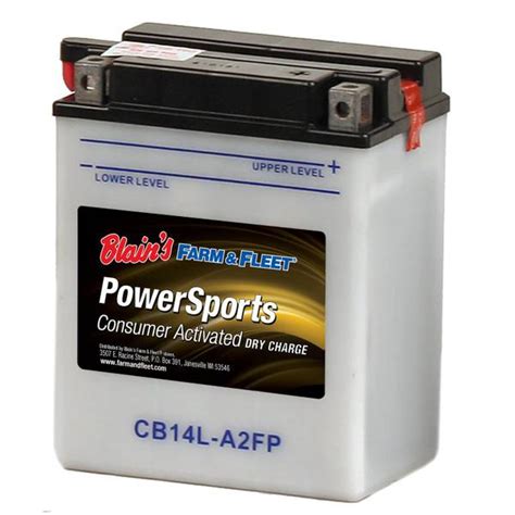 Duration Conventional Powersport Battery, 14LA2 | Blain's Farm & Fleet