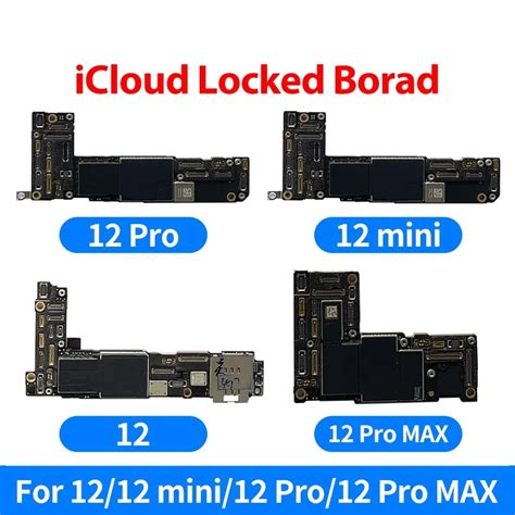 ID ICloud Motherboard For IPhone 11 12Pro 13Promax Logic Board Power On