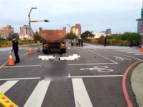 台中死亡車禍！女大生騎車到校 校門前遭砂石車輾斃 臺中市 自由時報電子報