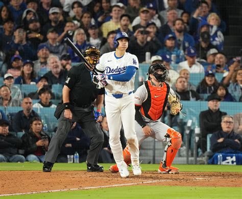 大谷翔平ついに出たドジャース移籍後初本塁打 最も遅い開幕9試合目41打席目で MLB写真ニュース 日刊スポーツ