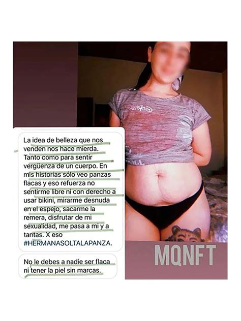Hermana Solt La Panza Una Campa A Invit A Boicotear El Operativo Bikini Y Se Hizo Viral