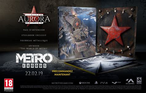 Metro Exodus – Les éditions collector et limitées | Games & Geeks