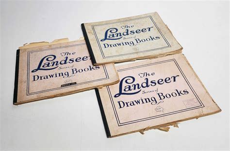 Lot Three Sketchbooks Containing Pencil Drawings Many Nude From The