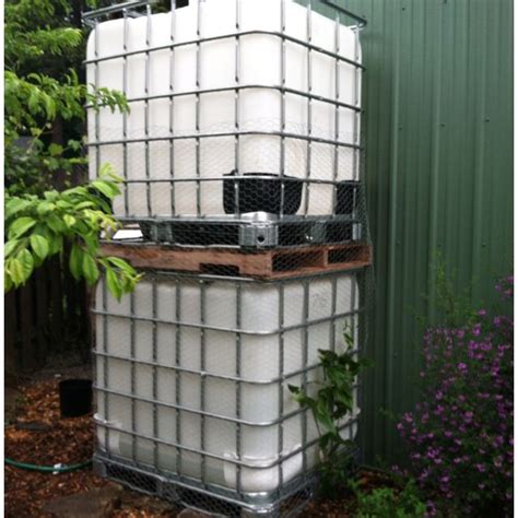 How To Connect Ibc Tanks For Rainwater Collection Rainwater Catchment