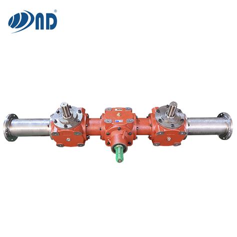 ND 540 Rpm Pto Gearbox For Agricultural Machinery Bevel Gearbox Speed