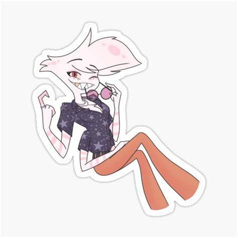 "Hazbin Hotel Angel Dust" Sticker for Sale by Lissandrojim | Redbubble