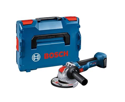 Bosch GWX 18V 10 18V Cordless Brushless 125mm X Lock Angle Grinder In L