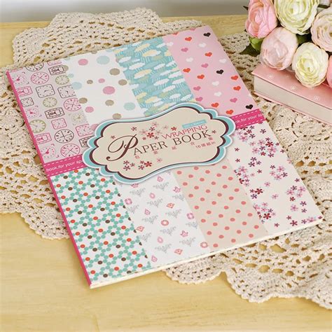 2015 Exclusive Diy Decorative Scrapbooking Set W 16sheets Lot Pink