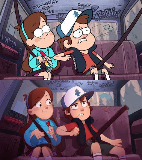 Artstation Redraws Gravity Falls Puba 24 Gravity Falls Anime Gravity Falls Dipper Gravity