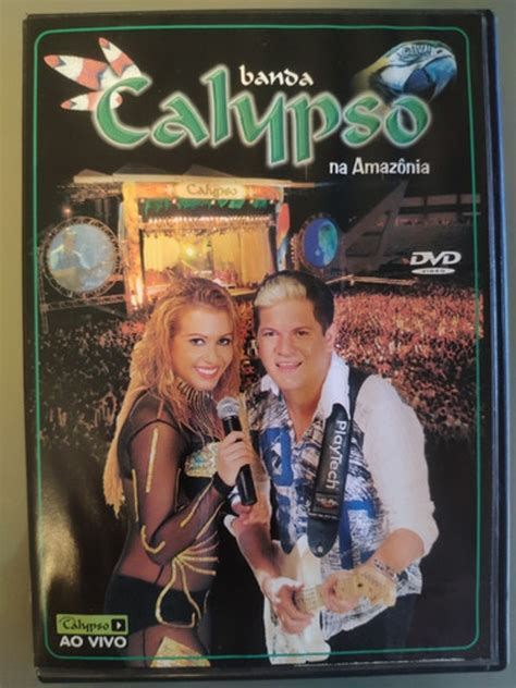 Dvd Banda Calypso Na Amazonia Ao Vivo Em Otimo Estado Item De M Sica