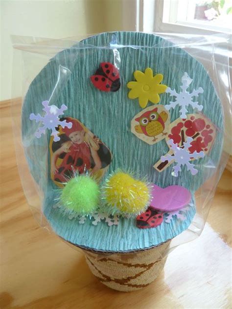 Make A Summer Snow Globe Activity Snow In Summer