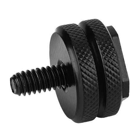 CAMVATE Tripod Screw Hot Shoe Kamera DSLR 1 4 Thread HS7 Black JakartaNotebook