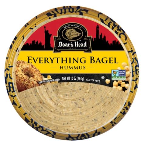 Boar S Head Everything Bagel Hummus 10 Oz Harris Teeter