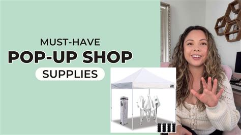 Best Supplies For Your Pop Up Shop The Perfect Portable Pop Up Tent