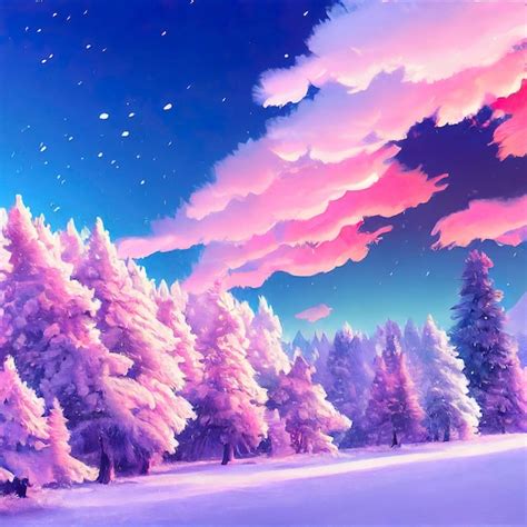 Anime Snow Images Free Download On Freepik