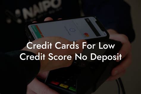 Credit Cards For Low Credit Score No Deposit - Flik Eco