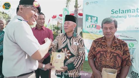 Upacara Hantaru Kantor Pertanahan Kabupaten Dompu Youtube