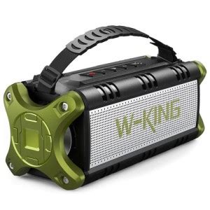 W KING D8 Mini 30W Portable Speaker Green Price In Pakistan