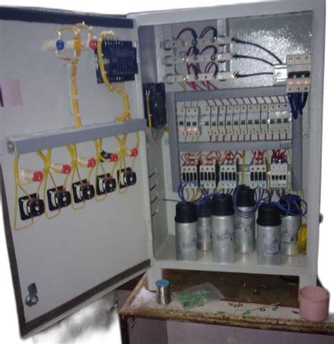 Three Phase V Power Factor Electrical Control Panel Upto Amps