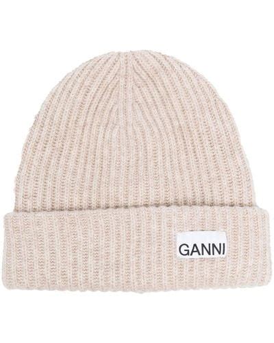 Natural Ganni Hats For Women Lyst