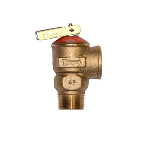 Zurn Wilkins 3 4 In Lead Free Brass Npt Pressure Relief Valve P1000axl 150c The Home Depot