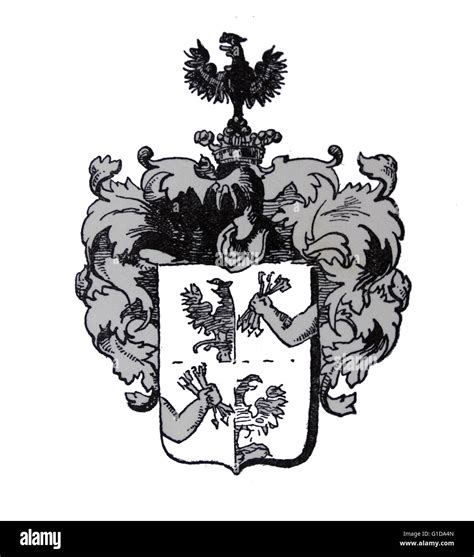 Family crest of the Rothschild banking family. The Rothschild's were a ...