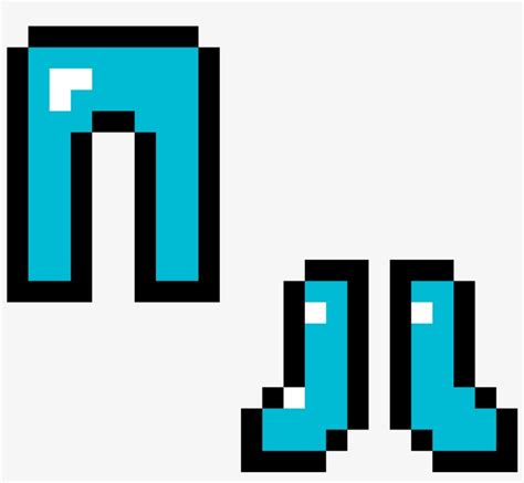 Minecraft Diamond Pants