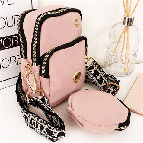 Bolsa Feminina Crossbody Shoulder Transversal Porta Moedas Feira Da