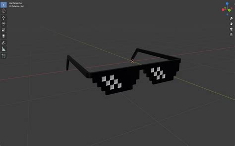 3D model Deal with it - Meme glasses VR / AR / low-poly | CGTrader